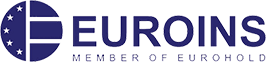 Euroins logo blue