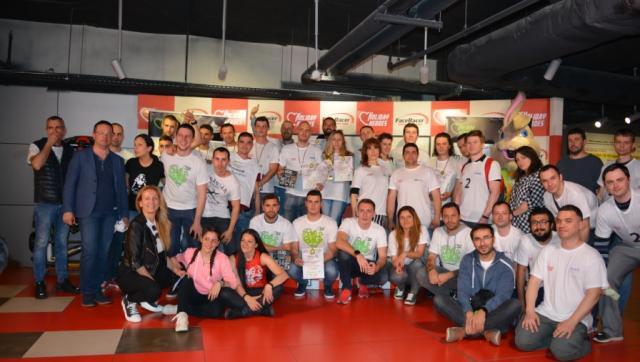 The team of Euroins participated in a carting charity tournament entitled "Sport with a Mission"